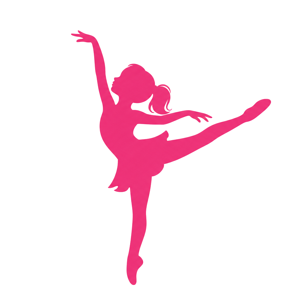 Kinder dancer silhouette