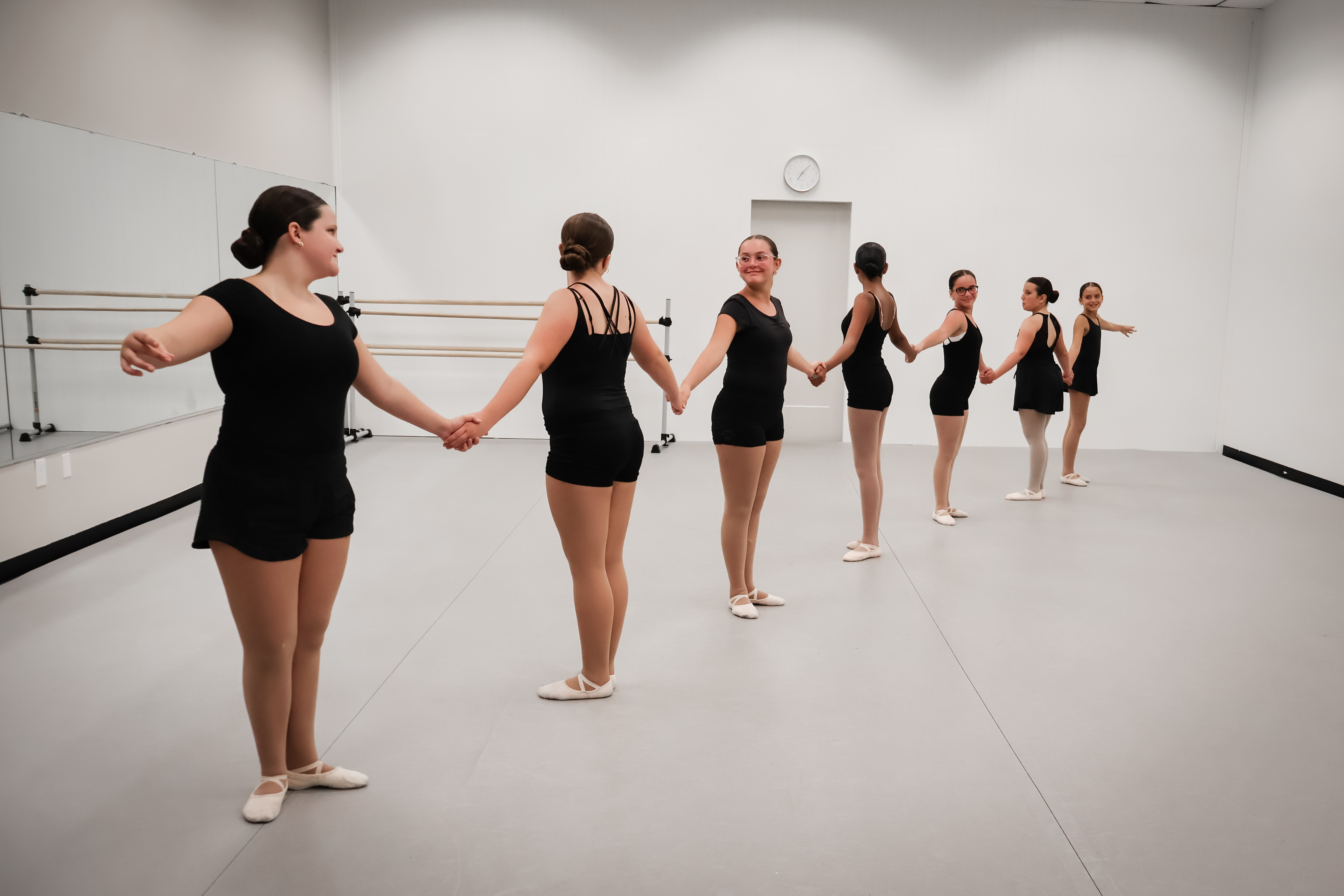 Ballet recital moment